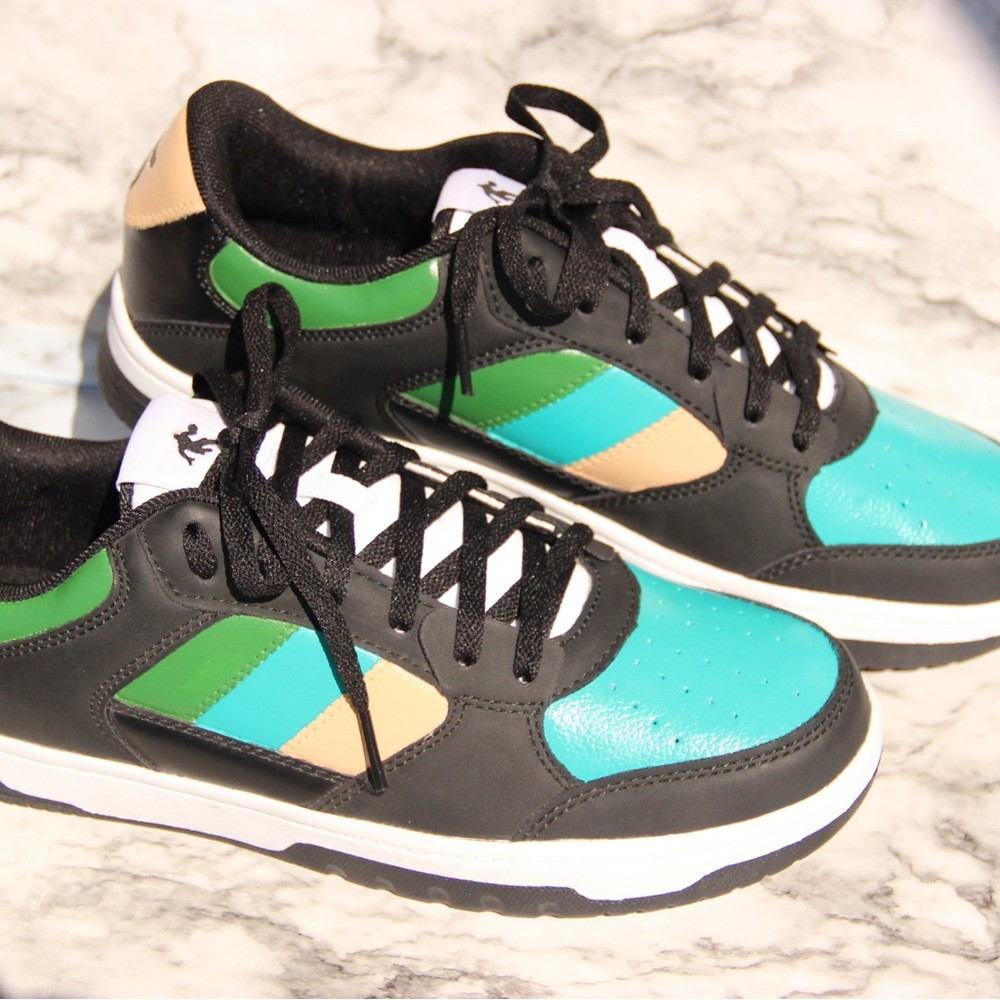 Hand Painted Low Top Sneakers